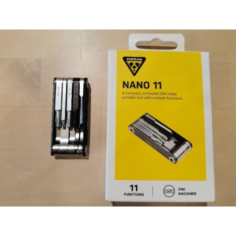 TOPEAK NANO 11 CNC隨時多功能工具