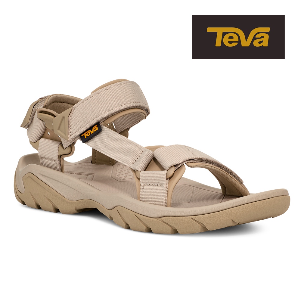 【TEVA】男運動涼鞋 戶外健行運動涼鞋/雨鞋/水鞋-Terra Fi 5 Universal 羽毛灰 (原廠)