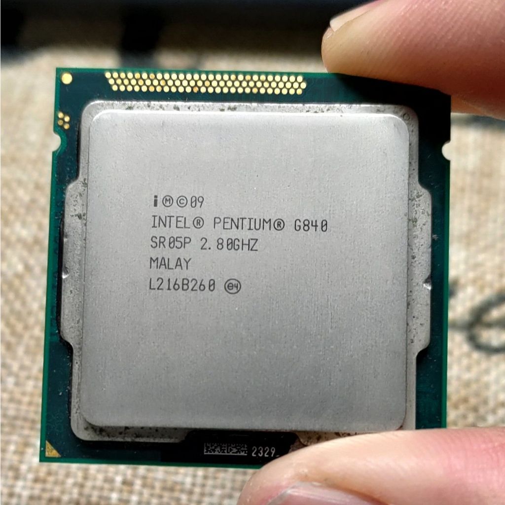 INTEL G840 CPU 1155腳位 Pentium 2.8G 2M 二手良品 INTEL第二代 功能正常
