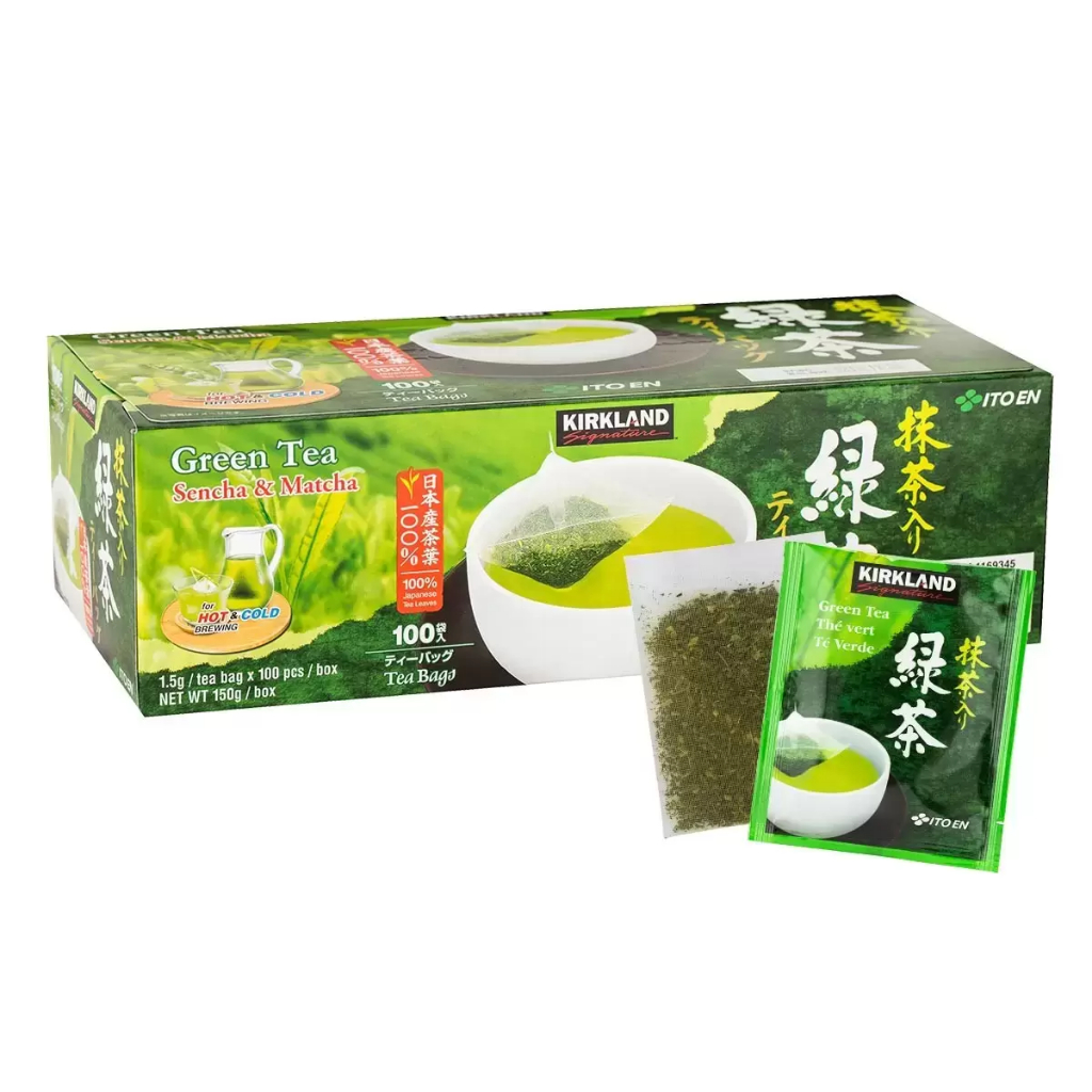 好市多Costco代購 科克蘭 日本綠茶包 1.5公克 X 100入