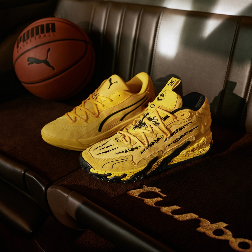 PUMA x LAMELO BALL x PORSCHE MB.03 黃色 籃球鞋