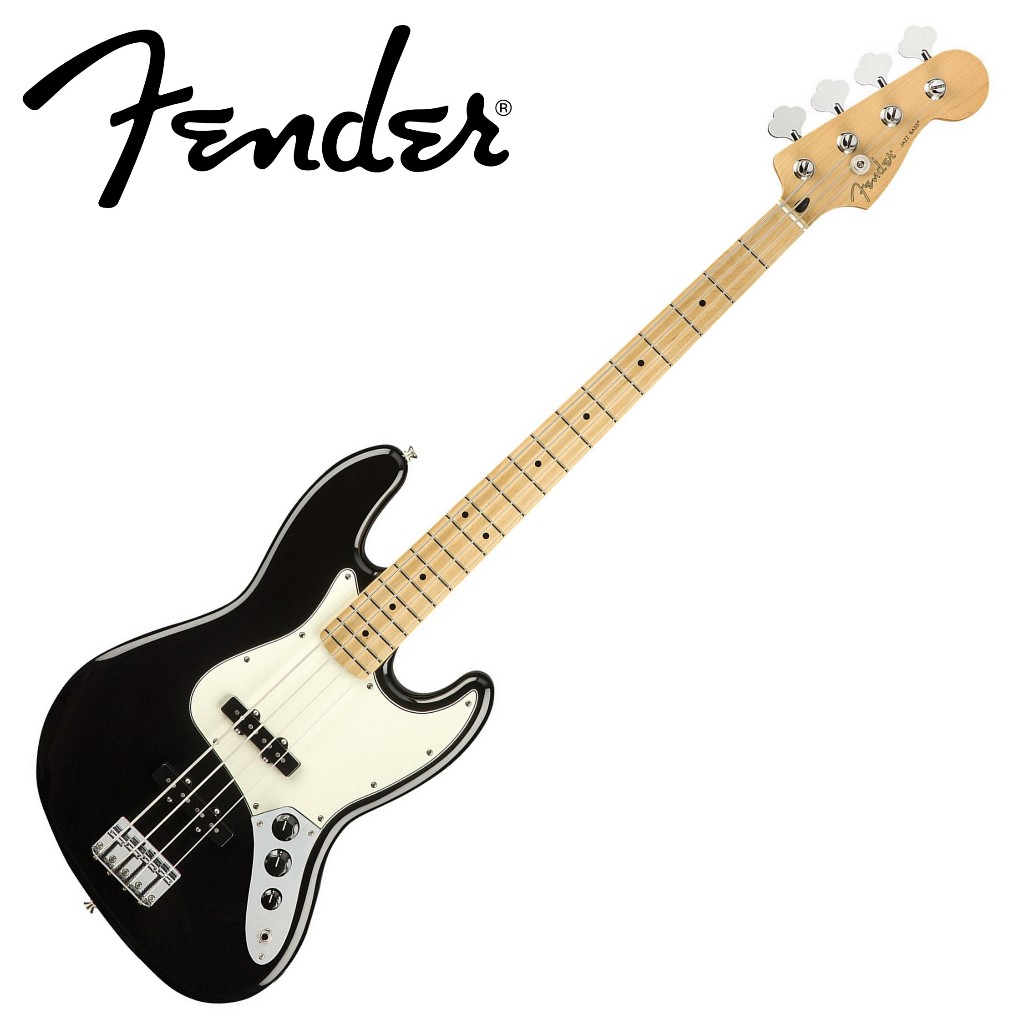 名冠樂器 Fender Player J Bass MN BLK 墨廠 楓木指板 黑色 電貝斯