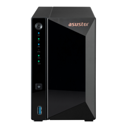 ASUSTOR 華芸 AS3302T v2 2Bay Realtek 2G NAS網路儲存伺服器