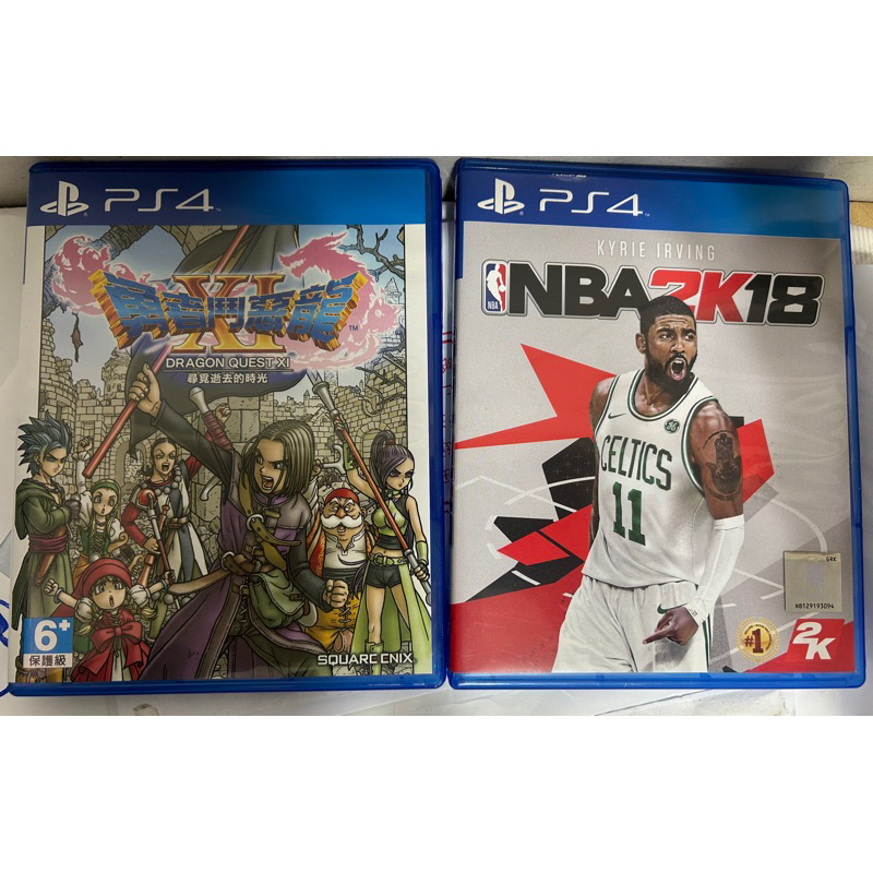 PS4遊戲勇者鬥惡龍11、NbA2k18