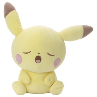 現貨｜日本正版 寶可夢 Pokémon 睡夢系列 晚安 ver. 大玩偶 娃娃 布偶｜皮卡丘 Pikachu