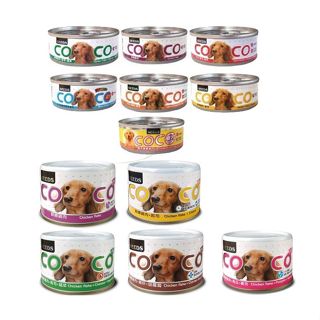 SEEDS 惜時 聖萊西 COCO PLUS愛犬機能餐罐【24罐組】 80g/170g 副食罐 狗罐頭『㊆㊆犬貓館』