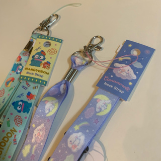 日本限定sanrio三麗鷗安全扣證件帶手機掛繩吊牌