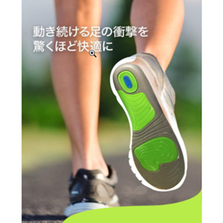 【日本原裝進口】Scholl Gel Activ 鞋墊 減震鞋墊 除臭 吸震 健康鞋墊 長時間站立 跑步運動 減壓