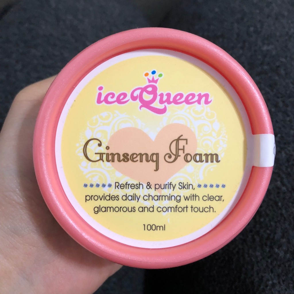 《全新》台灣 雅聞生技 Ice Queen 冰淇淋樣氨基酸美容皂/人蔘 100ml 清潔 洗面乳 調理肌膚 洗臉 按摩