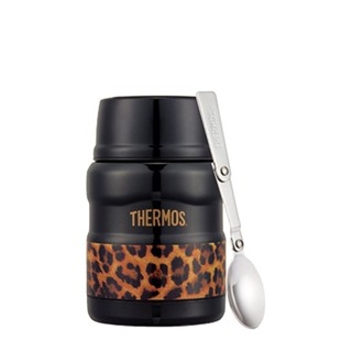 THERMOS 膳魔師 真空燜燒罐 保溫瓶 470ml 神秘黑豹 SK3000LBK 現貨兩個