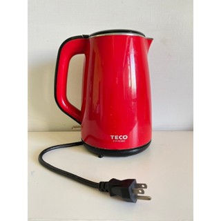 TECO 東元 雙層不鏽鋼快煮壺/快速加熱/自動斷電/按壓式上蓋(1.8L) XYFYK1801