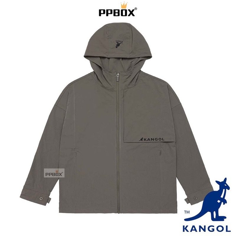 KANGOL 運動風 薄外套62251420長袖 L號 外套 風衣 全新公司貨