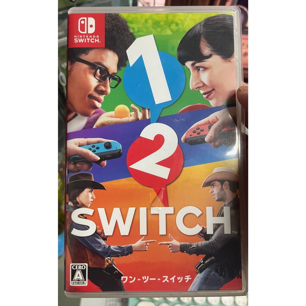 Switch 1 2 體感遊戲 派對遊戲 日版  純日文  英文