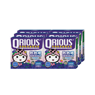 QRIOUS奇瑞斯紫錐菊萃飲-藍莓風味6盒/兒童紫錐花/益生菌/維他命Ｃ/無新增/調整體質