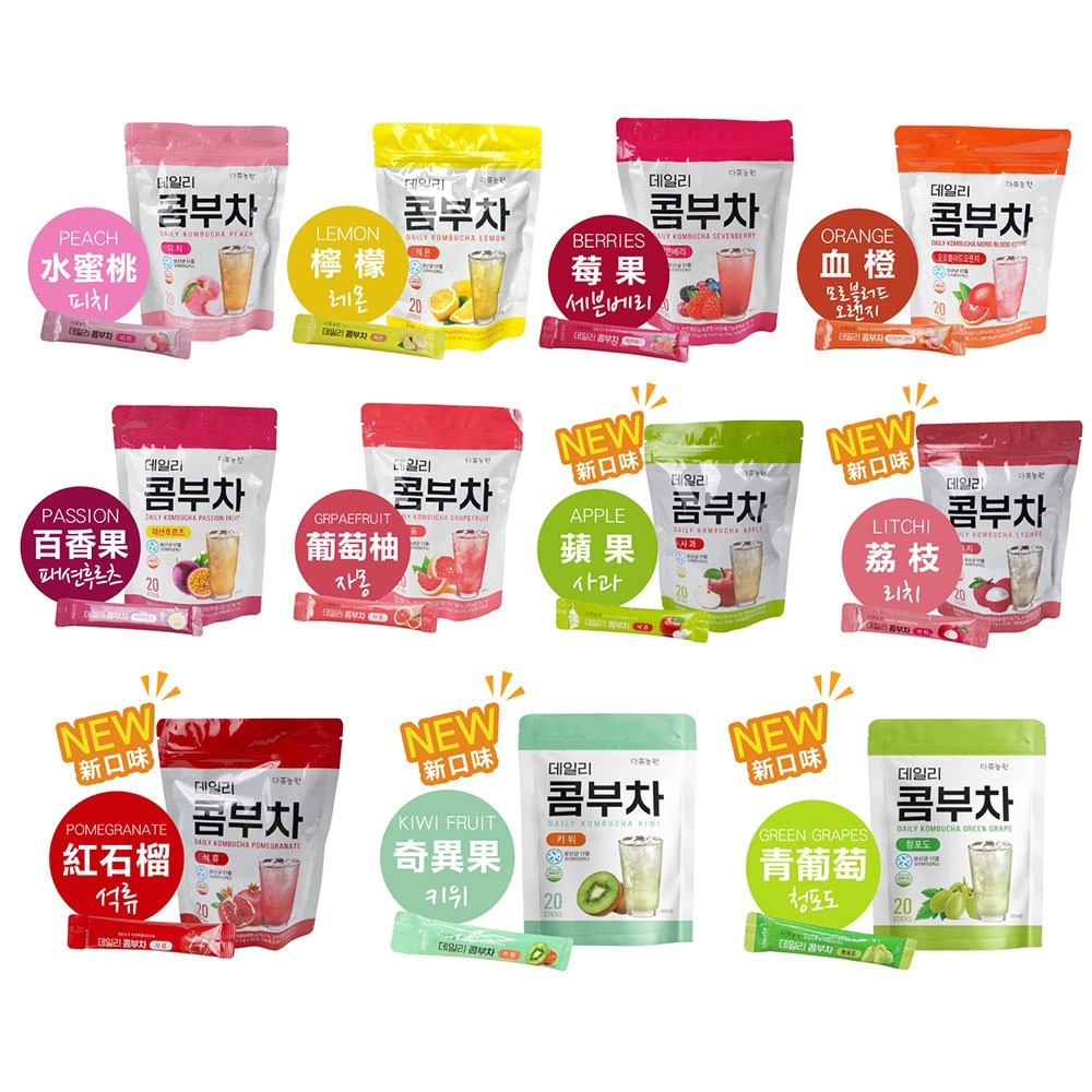 【1st Life】🇰🇷韓國飲品 現貨在台 DaNongWon康普茶 콤부차酵素飲 低卡飲料