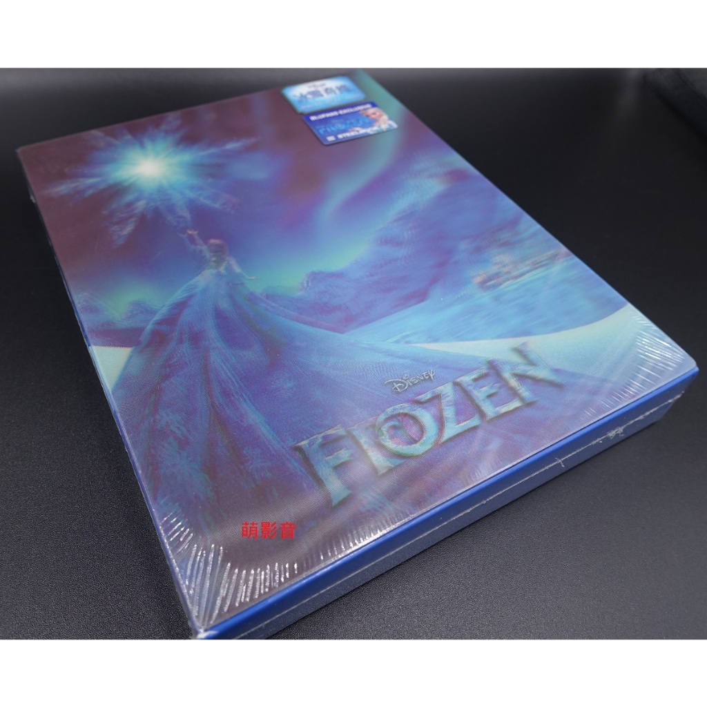 藍光BD 冰雪奇緣 Frozen 3D+2D+CD三碟幻彩盒限量鐵盒版 Elsa版 繁中字幕 全新