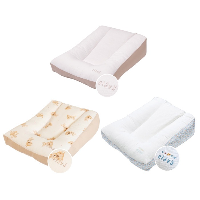 韓國 ELAVA 多功能記憶吐司枕|枕套|記憶枕|寶寶枕(枕芯+枕套)(多款可選)【麗兒采家】