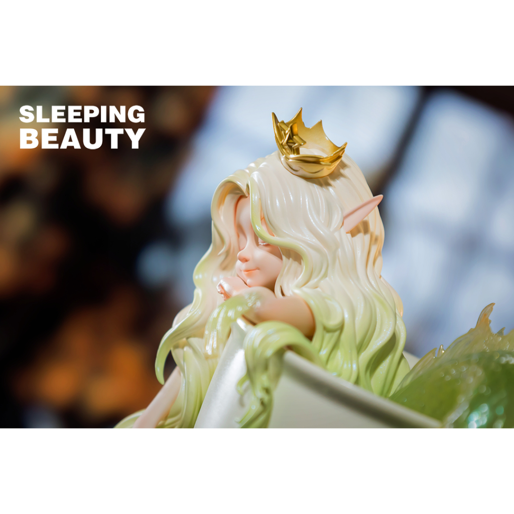 [B168預購] WEARTDOING Sleeping Beauty 咖啡少女-抹茶拿鐵