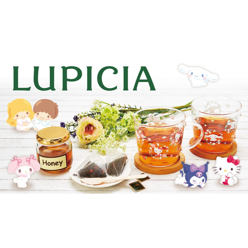 代購 預購 日本 三麗鷗 LUPICIA 聯名 玻璃杯 馬克杯 紅茶禮盒 Kitty 美樂蒂 大耳狗 酷洛米 雙星仙子