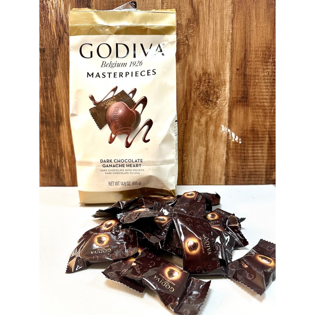 costco 好市多 好市多代購 godiva 心型黑巧克力 黑巧克力 巧克力 心型 單包 現貨