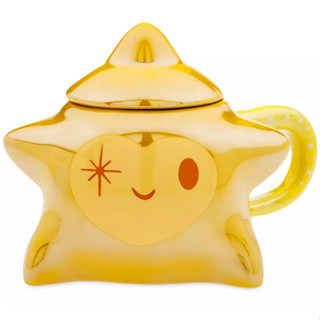 預購 43公分🚀美國正貨🚀美國迪士尼 星願 Wish 星星 STAR 帶蓋 蓋子 馬克杯 杯子 陶瓷水杯