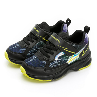 【維玥體育】日本 Moonstar 月星 MSCN MSCNC2946 3E競速運動鞋 黑 童鞋 兒童鞋 布鞋M022