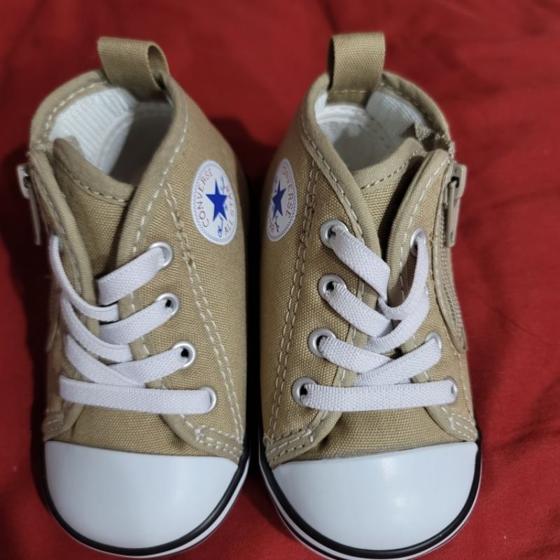 全新⭐️小童Converse all Star學步鞋⭐️奶茶色12.5號