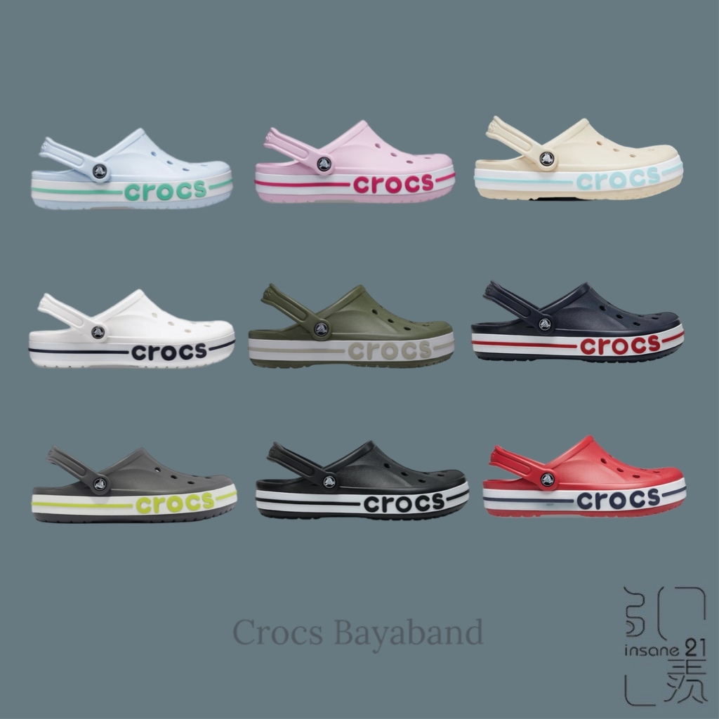 CROCS BAYABAND CLOG 貝雅卡駱班 洞洞鞋 共9款【Insane-21】