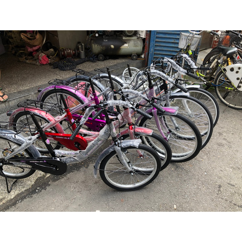 台灣製 全新 淑女車 代步車 台北市 二手腳踏車出售 中古腳踏車 二手淑女車 中古淑女車 城市自行車