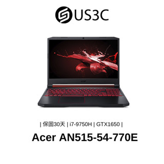 Acer NITRO 5 15吋 FHD i7-9750H 8G 512GSSD GTX1650 黑色 二手品