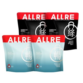 【ALLRE 歐瑞生醫】強健豐盈法絲膠原蛋白(100g/包)2包組+3有1沒有好順暢益生菌(30條/包)2包組