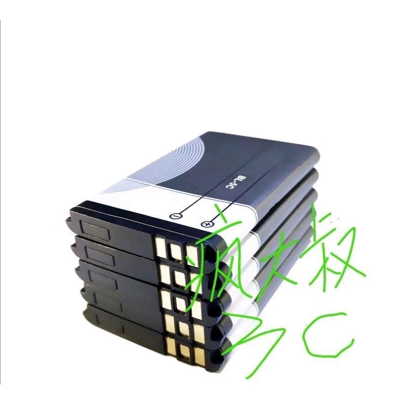 保證 足容量 高容量 BL-5C鋰電池1000 mAh手機電池 插卡小音箱電池 收音機電池 MP3 MP4電池