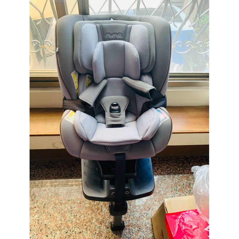 nuna rebl plus 嬰兒汽座 安全座椅 兒童座椅 汽車座椅 二手 灰色 汽座 isofix 360度