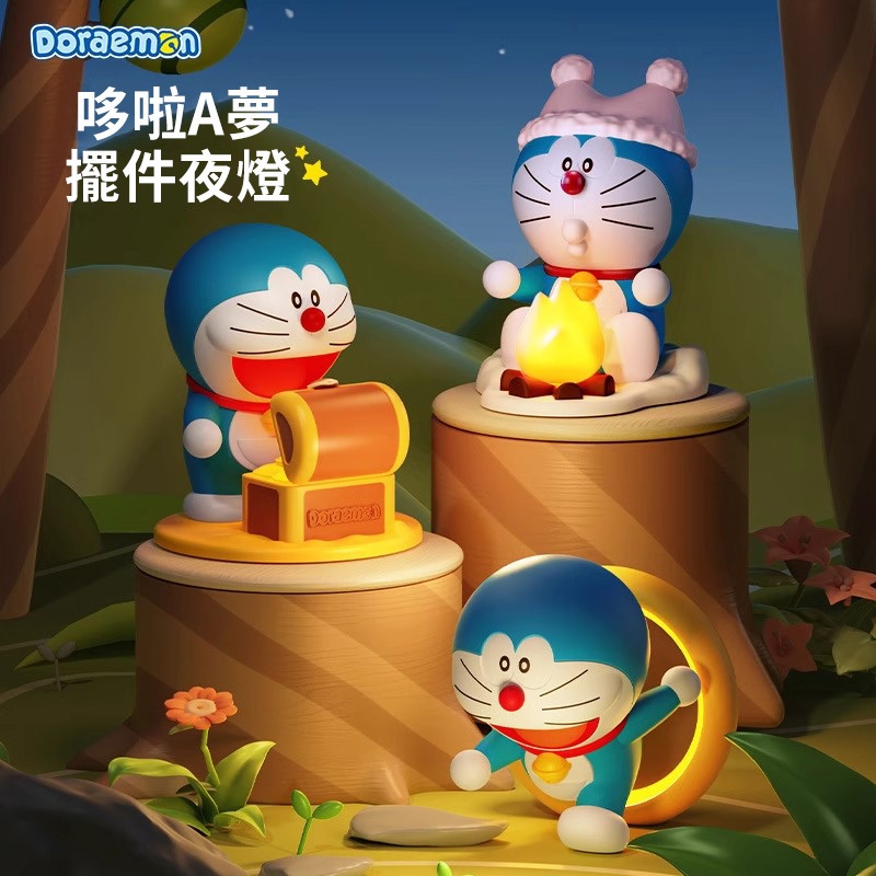【現貨】正版 哆啦A夢 大擺件夜燈 床頭燈 小叮當 裝飾燈 背景燈 小叮噹 氛圍燈 哆啦a夢 小夜燈 Doraemon