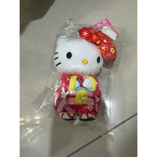 全新 現貨 日本限定 sanrio 三麗鷗 紅色 日本 Hello kitty 和服裝 公仔 玩偶 擺飾 吊飾
