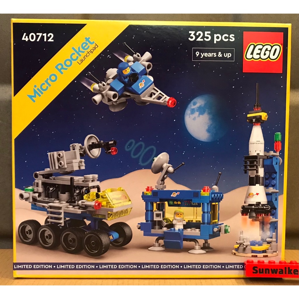 【積木2010】樂高 LEGO 40712 迷你火箭發射台 / 迷你 太空人 太空 全新未拆