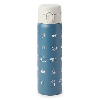 Kamio Snoopy 史努比 ONE TOUCH不鏽鋼保冷保溫瓶 480ml 圖示 KM13726
