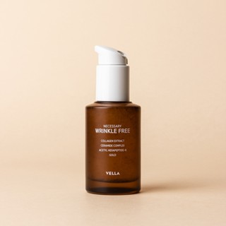 南他宿全家299免運 VELLA 新熨斗小棕瓶 金絲膠原光澤安瓶 精華 精華液 50ml