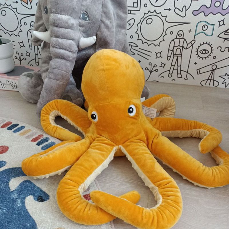 全新 章魚 Ikea玩偶抱枕