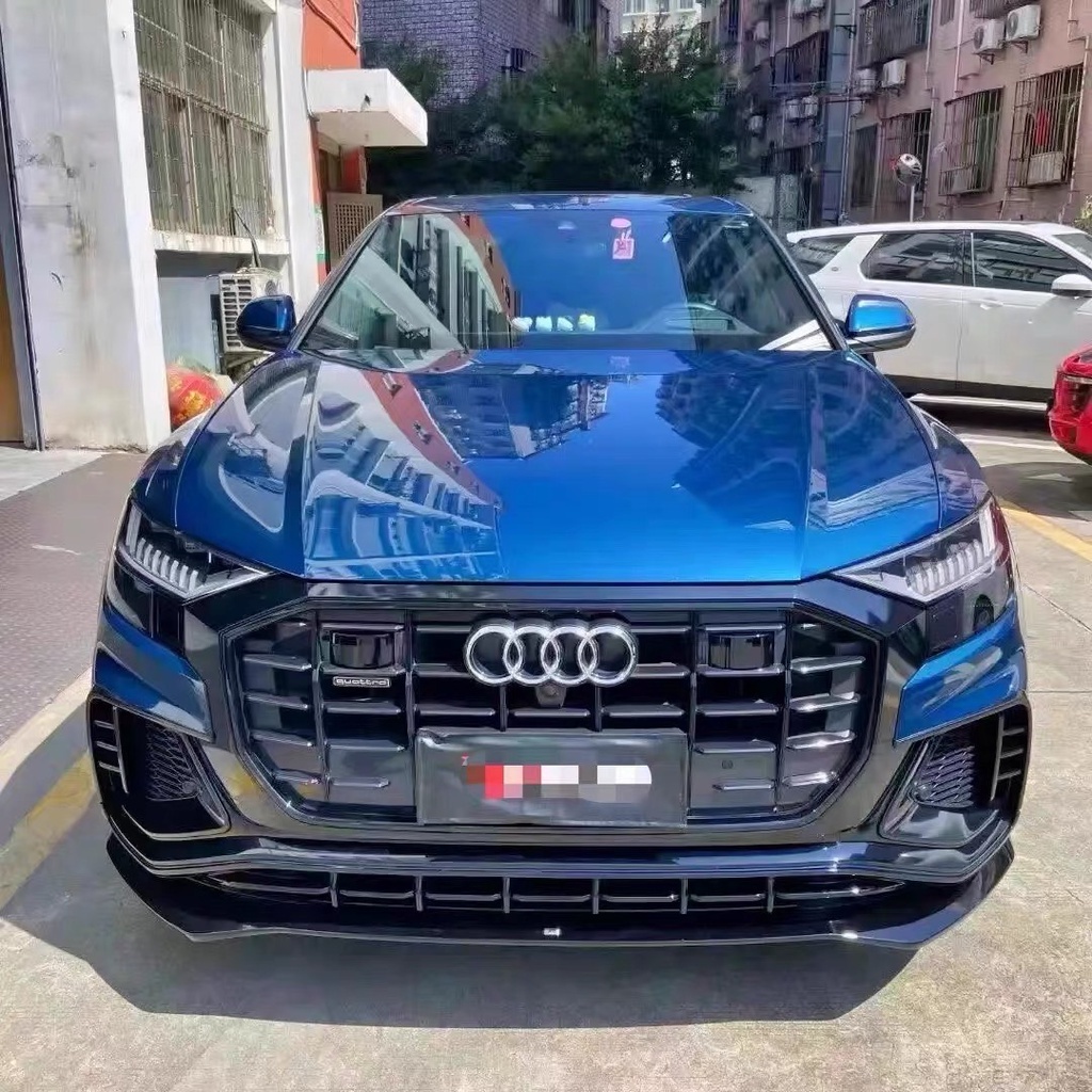 【亞諾車酷】Audi Q8 ABT 碳纖維 乾碳 前下巴 風刀 尾翼 後下巴 配件