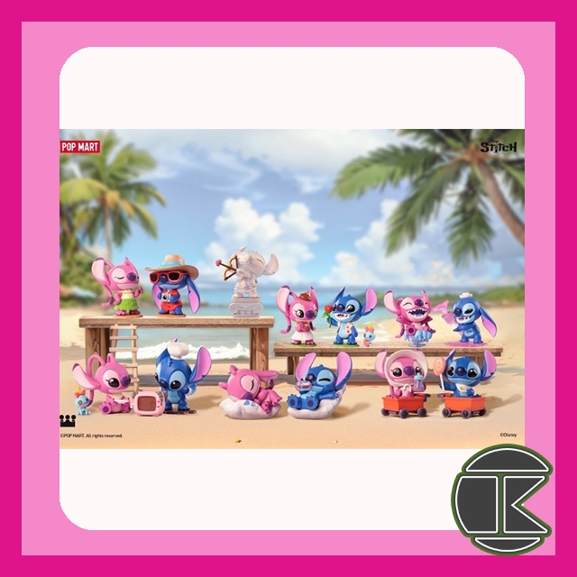【4月預購】泡泡瑪特 史迪奇玩鬧約會盲盒 一中盒12入｜迪士尼人氣角色收藏推薦｜愛蛋客