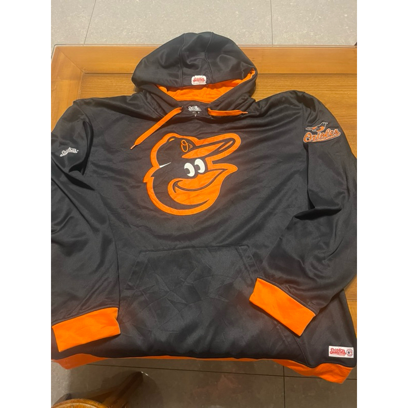 《好棒姆》MLB巴爾的摩金鶯隊帽T 近全新 美規XL 經典款 Baltimore Orioles