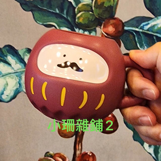 小珊雜鋪2 星巴克 達摩 開運納福達摩馬克杯， 星巴克 開運招財貓馬克杯 達摩 藍色 ，紅色 藍色 綠色