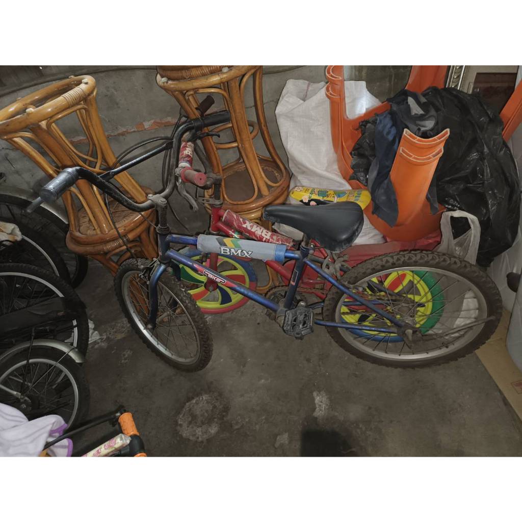 【銓芳家具】BMX 20吋兒童腳踏車-藍 童車 自行車 腳踏車 單車 20吋單速兒童自行車 城市休閒自行車 台灣製造