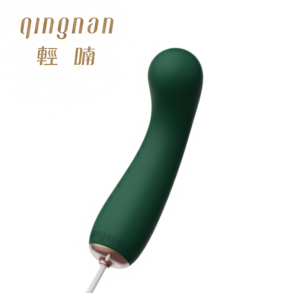 輕喃 qingnan #1 G點按摩器 (紳士綠)-需搭配主機使用