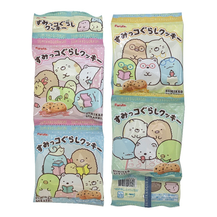 🇯🇵 日本 福魯達 古田 四連 角落生物 巧克力豆餅乾 可可餅乾 56g
