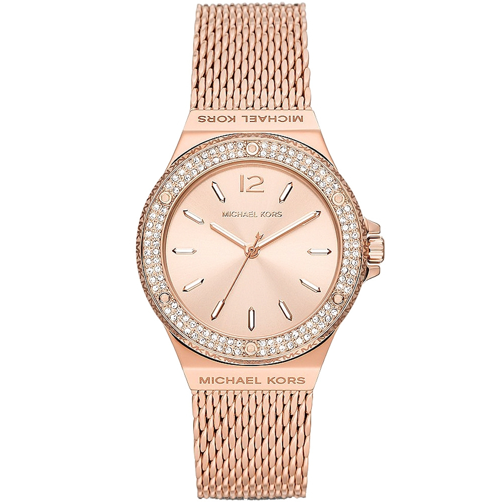 Michael Kors MK Lennox 時尚大三針晶鑽米蘭帶女錶-37mm MK7336 - Goodfind找推薦、比價格