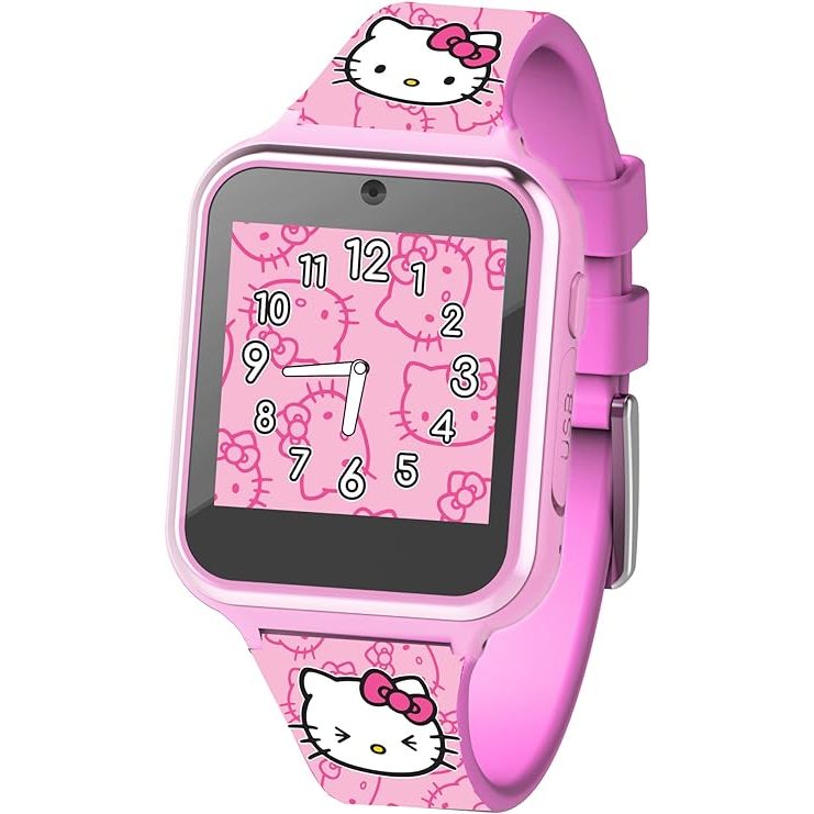 👍正版空運👍美國迪士尼 hello kitty 凱蒂貓 錄音 錄影 遊戲 電子手錶 觸控手錶 兒童手錶 童錶