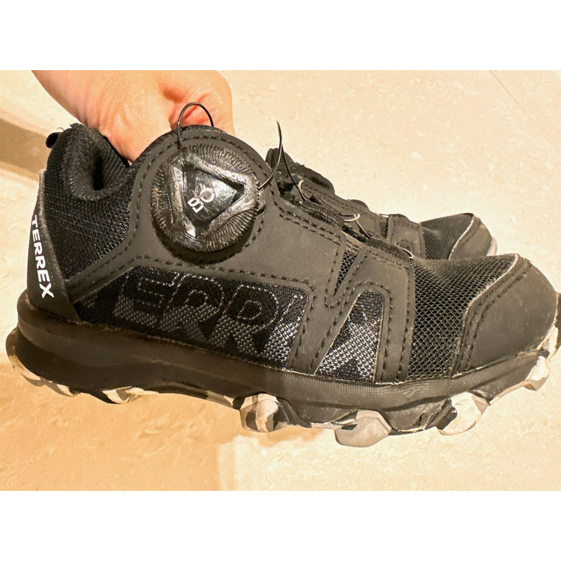 Adidas 愛迪達 登山鞋 專用TERREX AGRAVIC BOA RAIN.RDY 兒童運動鞋 / 登山鞋