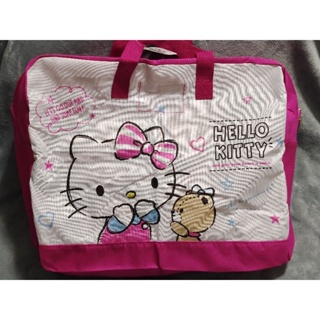 ~茜茗生活館~Hello Kitty 旅行棉被提袋 收納袋 多功能袋 棉被袋